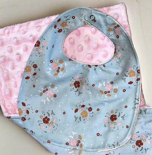 Bib & Burpcloth - Floral