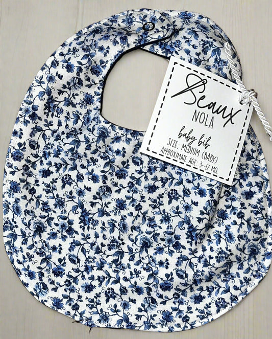 Bib - Blue Floral