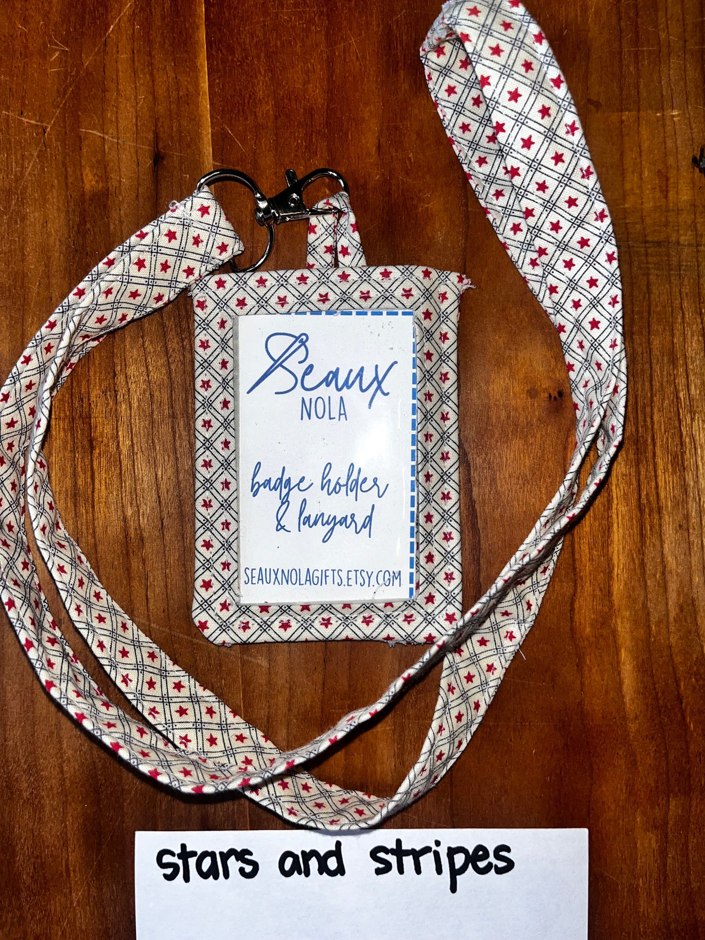 Lanyard and ID Badge Holder