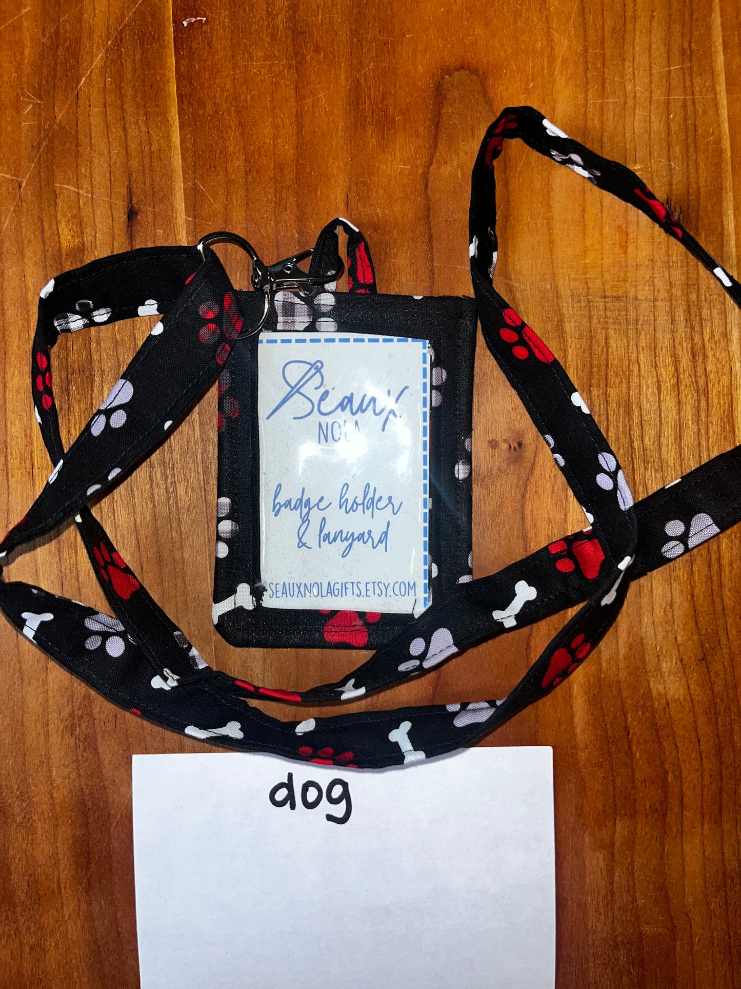 Lanyard and ID Badge Holder