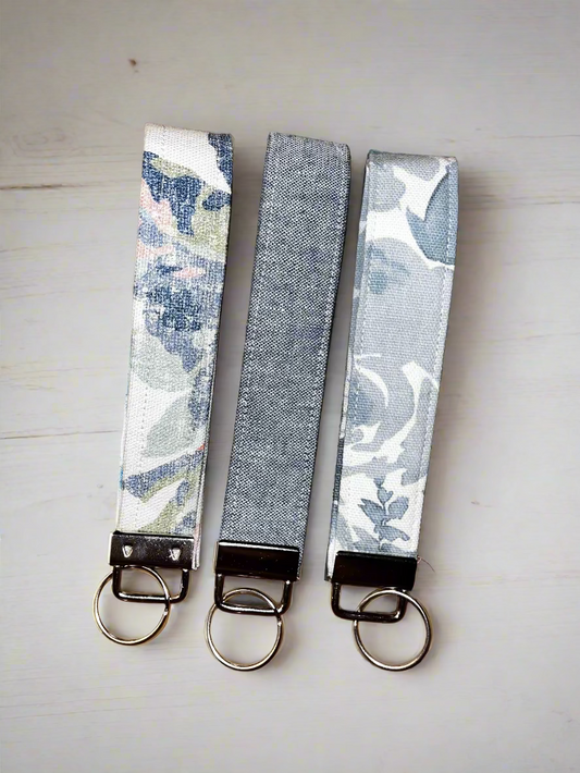 Wristlet Key Fob - Canvas