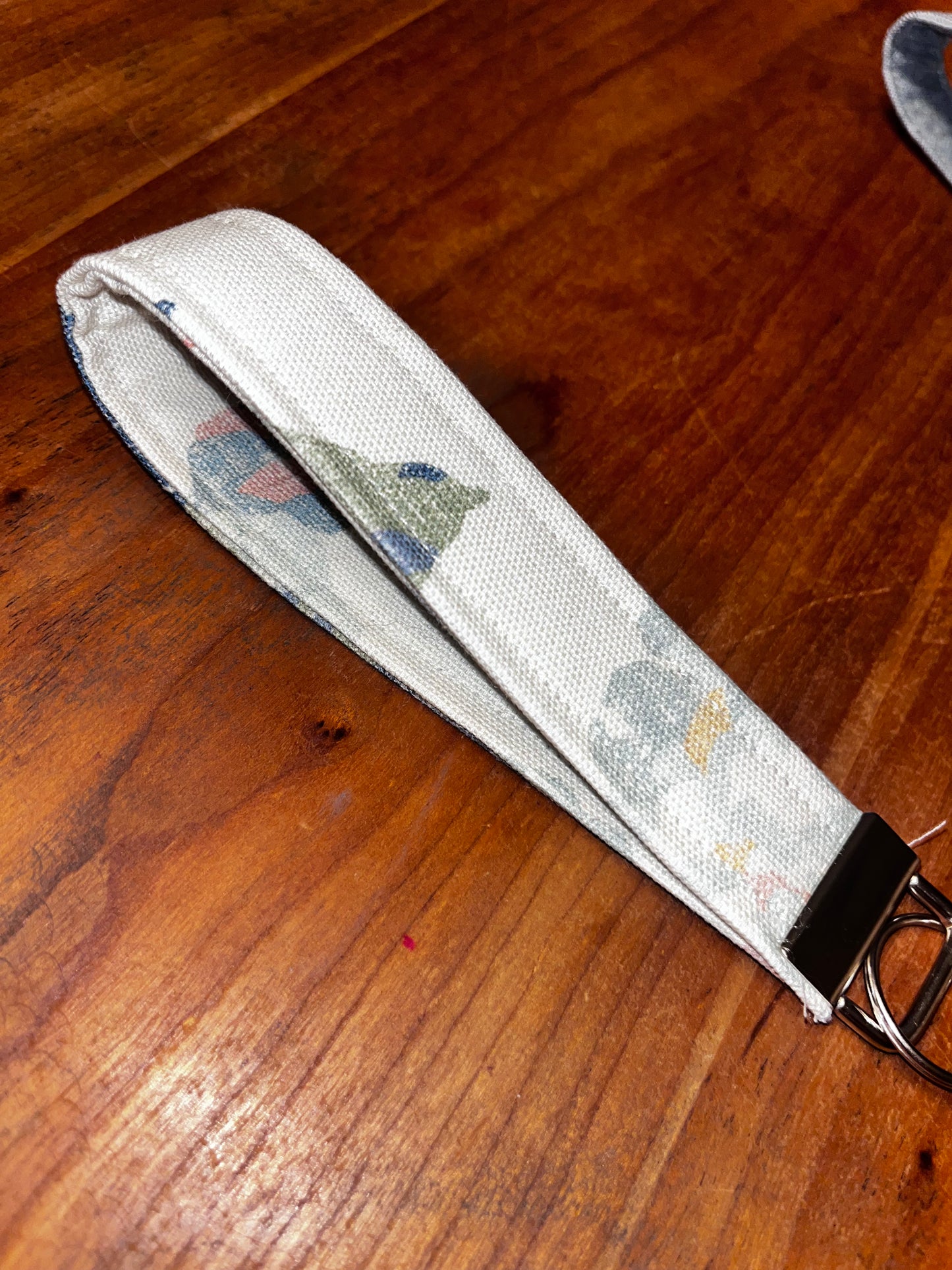 Wristlet Key Fob - Canvas