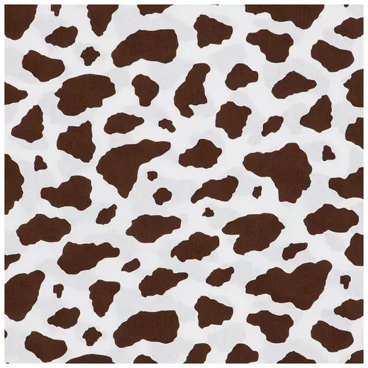 Wristlet Key Fob - Cow Print